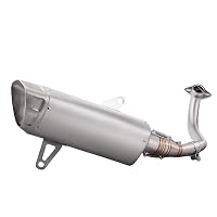 Amazon | FIRECARP バイク用 フルエキゾーストパイプ バイクマフラー
